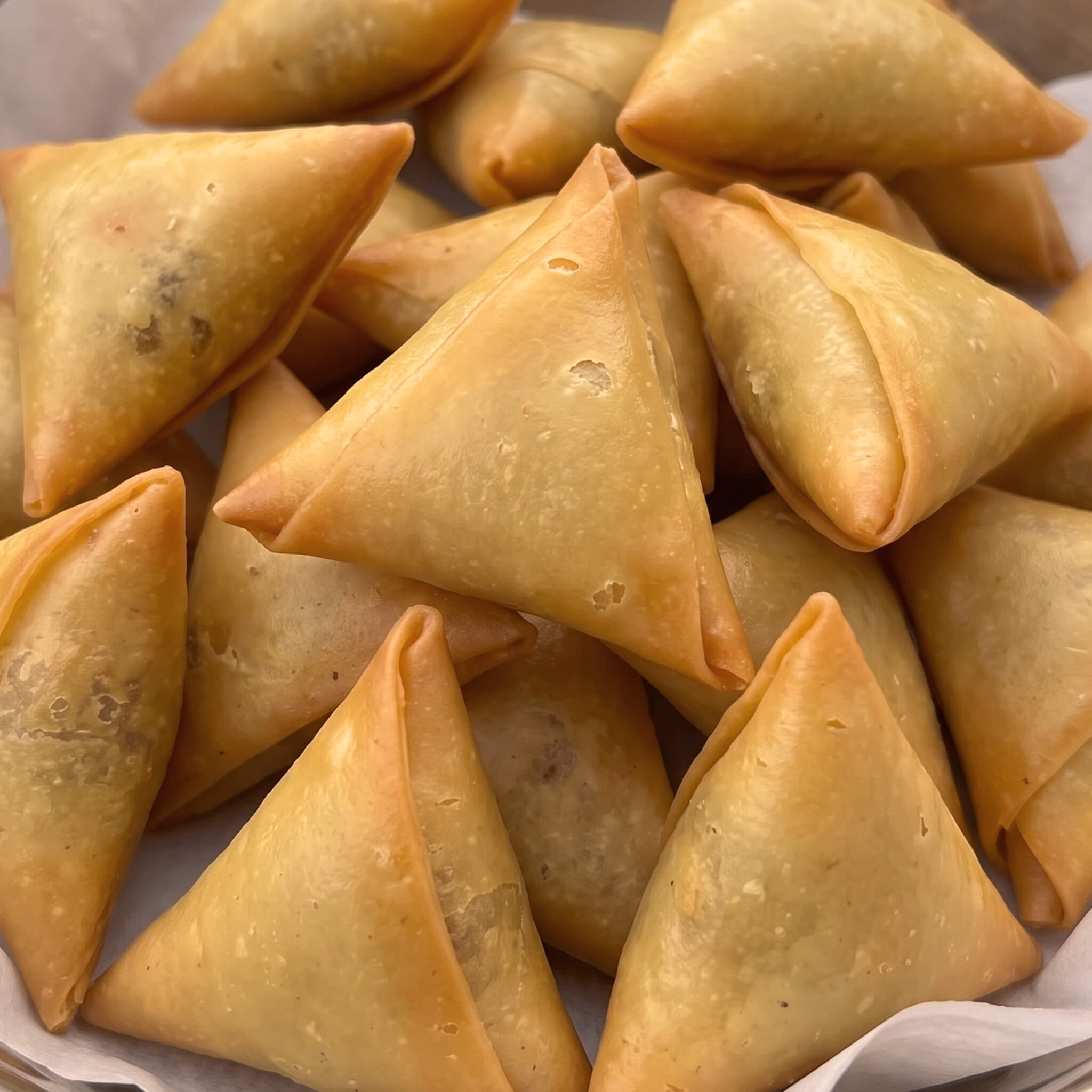 Cocktail Lamb Samosas